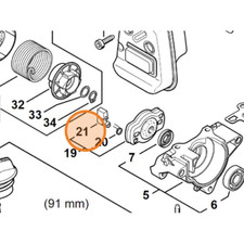 STIHL SALTARELLO PER FS 94 55 80 HS 80 85 HL 91 94 E ALTRI MODELLI ORIGINALE