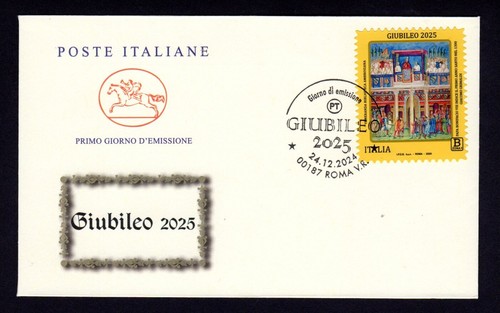 Italia 2024 : Giubileo 2025 - FDC " Cavallino " / 1° giorno di emissione - 第 1/1 張圖片