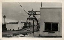 LADYSMITH VANCOUVER ISLAND BC GOWEN SUTTON RPPC Star Weekly Bus Depot Snack Bar