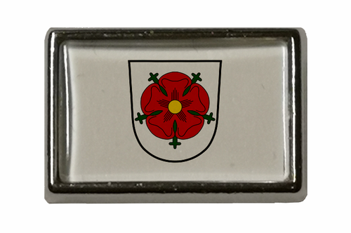 U24 Horgau Flaggenpin - Anstecknadel 15x23mm, Metall Mit Acryl, Butterflyclip