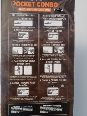 Steinhauser True Timber Rift Telescopic Fishing Rod And Spincast