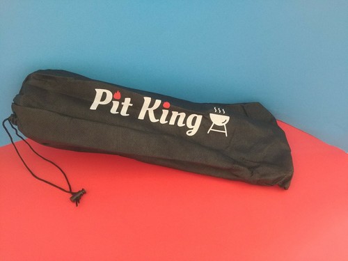 BBQ Grillbürste & Schaber PIT KING "NEU" Edelstahl HDuty Borstenfrei 18" - Bild 8 von 8