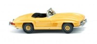 Wiking Pkw Mb 300 Sl Roadster - Gelb 083409