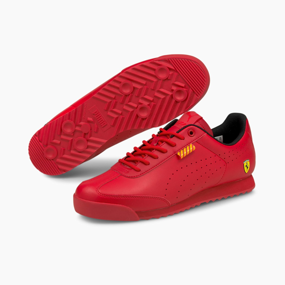 Shoes Tenis Puma Roma Bmw Rojos Puma Scuderia Ferrari Roma Via