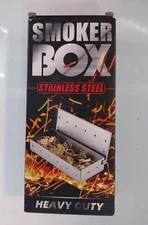 Smoker Box for Gas Grilling Stainless Steel Grilling Basket Heavy Duty 9"X3.5"