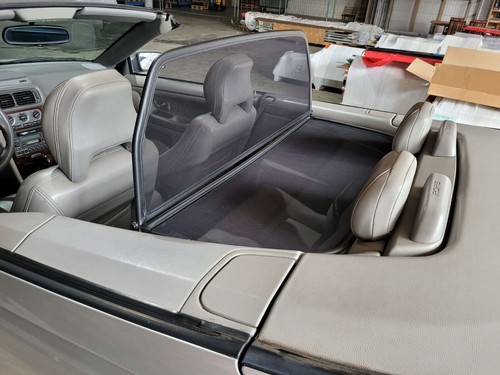 Deflector de viento Volvo C70 1 (1997-2005) descapotable beige + bolsa - Imagen 5 de 7