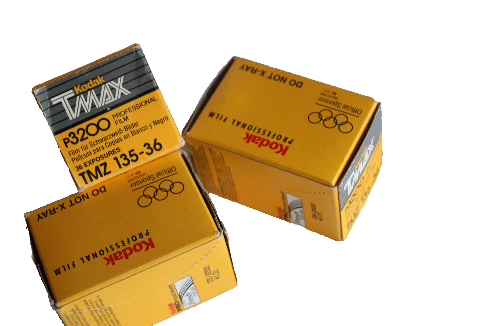 Three Rolls Vintage Kodak TMAX P3200 35mm Film TMZ 13536 B&W Print eBay