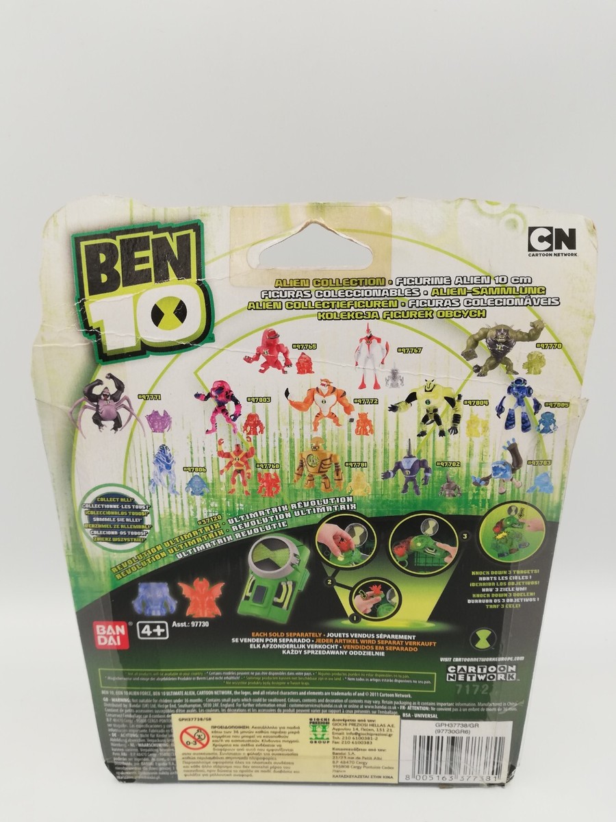 Ben 10 Alien Collection CLOCKWORK 4'' Figure #97781 Bandai