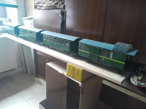 Wagen-Set 'Donnerbüchsen' Spur G - Eigenbau