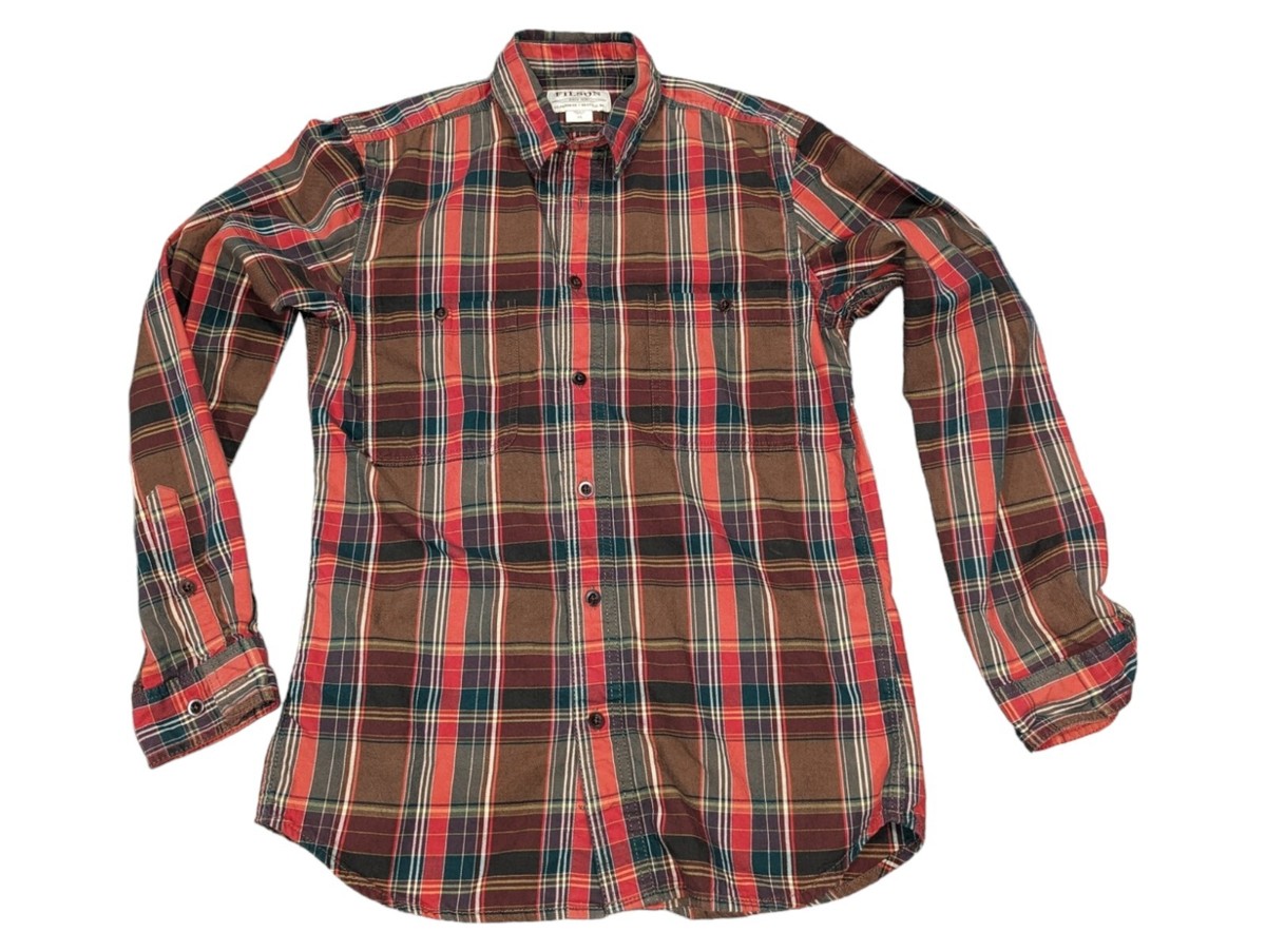 FILSON カモフラシャツ　XSサイズ original_37_7a231d52-4ec5-4bf8