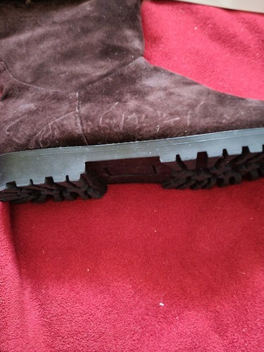 Brown Suede and fur snowboots, BRAND NEW - Picture 9 of 11