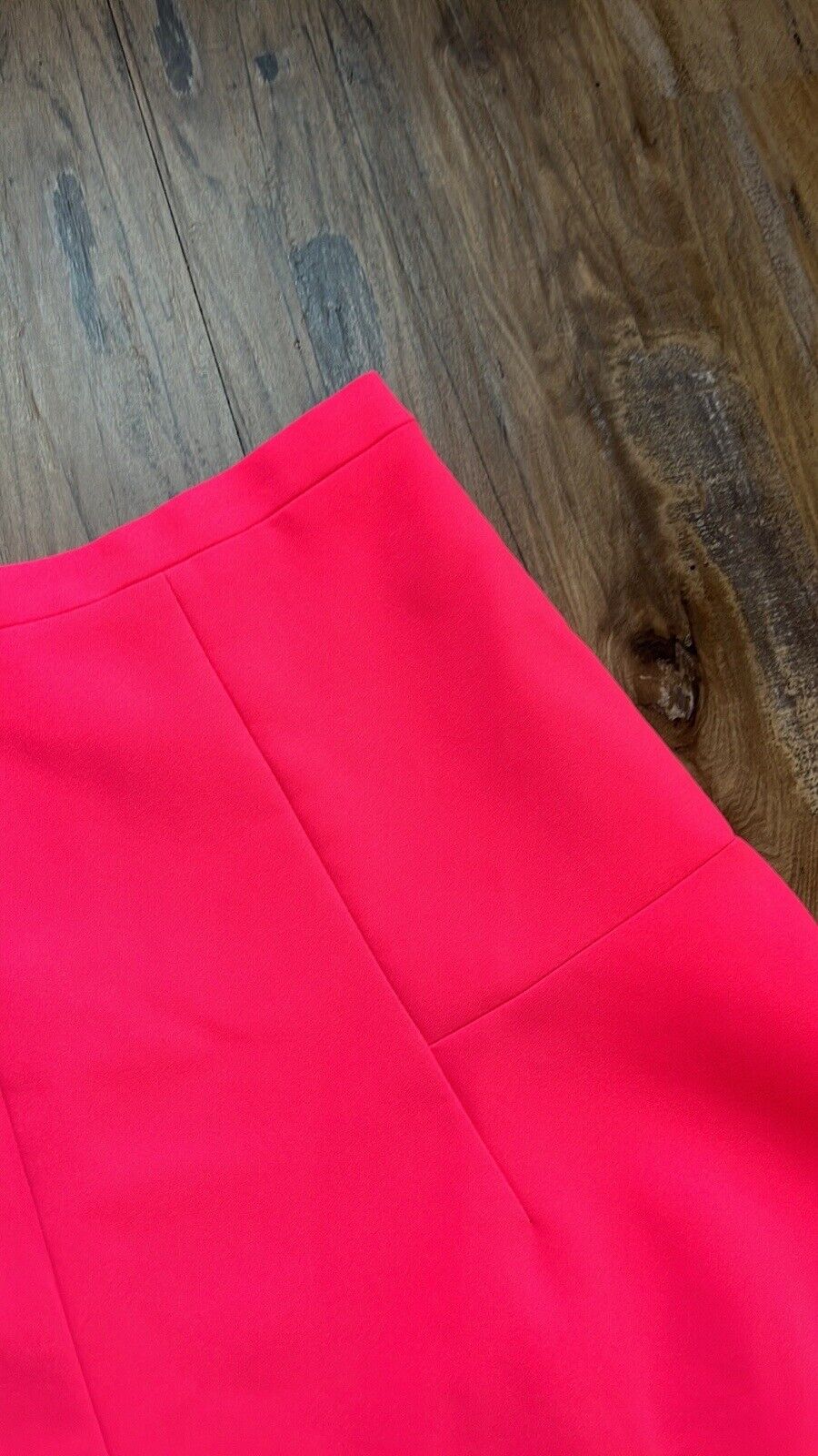 J.Crew Flared Mini Skirt, Women's Size 12 Hot Neo… - image 2