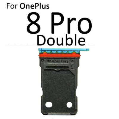 Für OnePlus 8 Pro 1+8 Pro SIM Karten Tray Adapter Slot Halter Buchse Glacial Grün