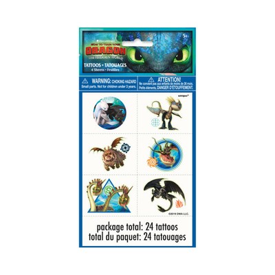 How to Train Your Dragon Party Favor Bundle Set Loot Bag Masks Tattoo | eBay