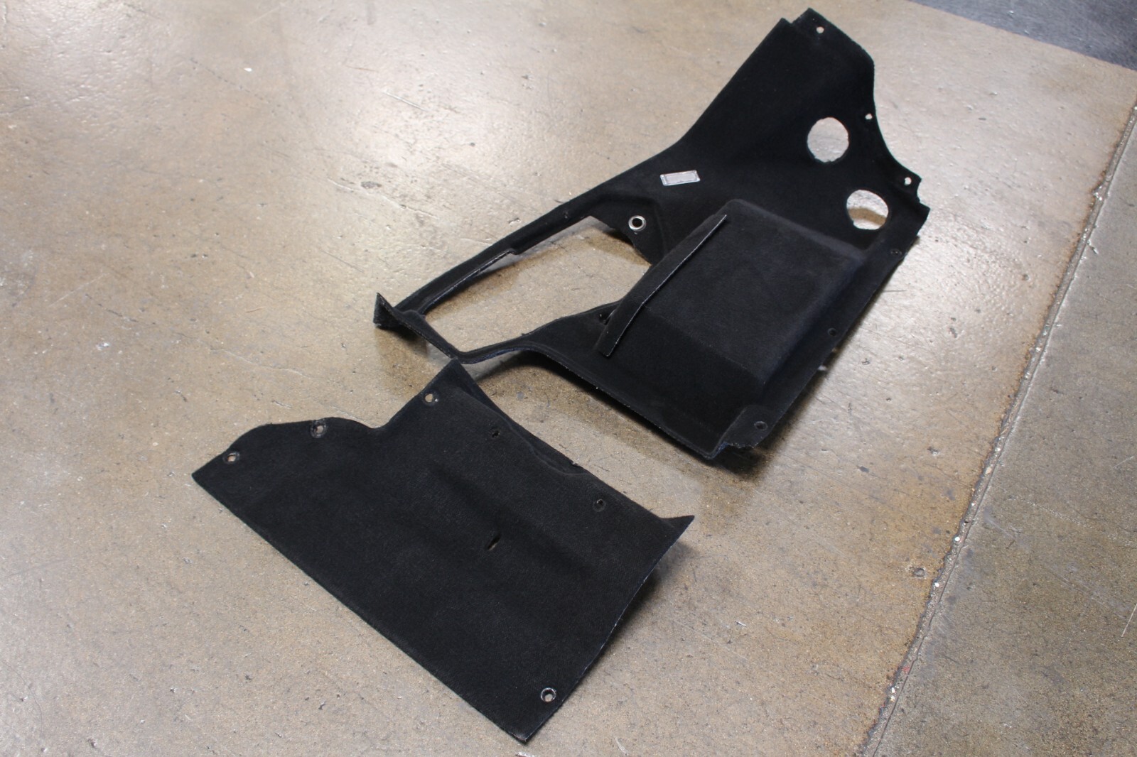 Ferrari F430, LH, Left, Side Wall Carpet, w/ CD Option, Used, P/N 68511400