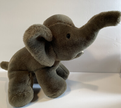 Carousel by Guy 20  Plush Grey Elephant Rare Stuffed Animal Toy Vintage 1983