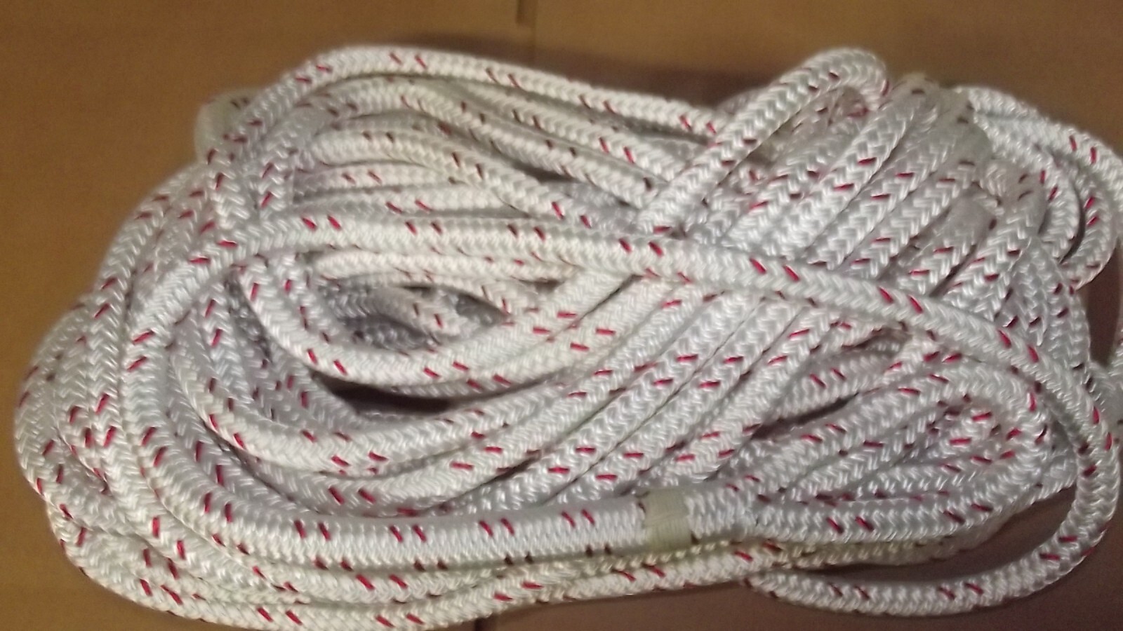 1/2" x 80' Double Braid Polyester/Nylon Winch Rope, Rigging Line, Hoist Line eBay