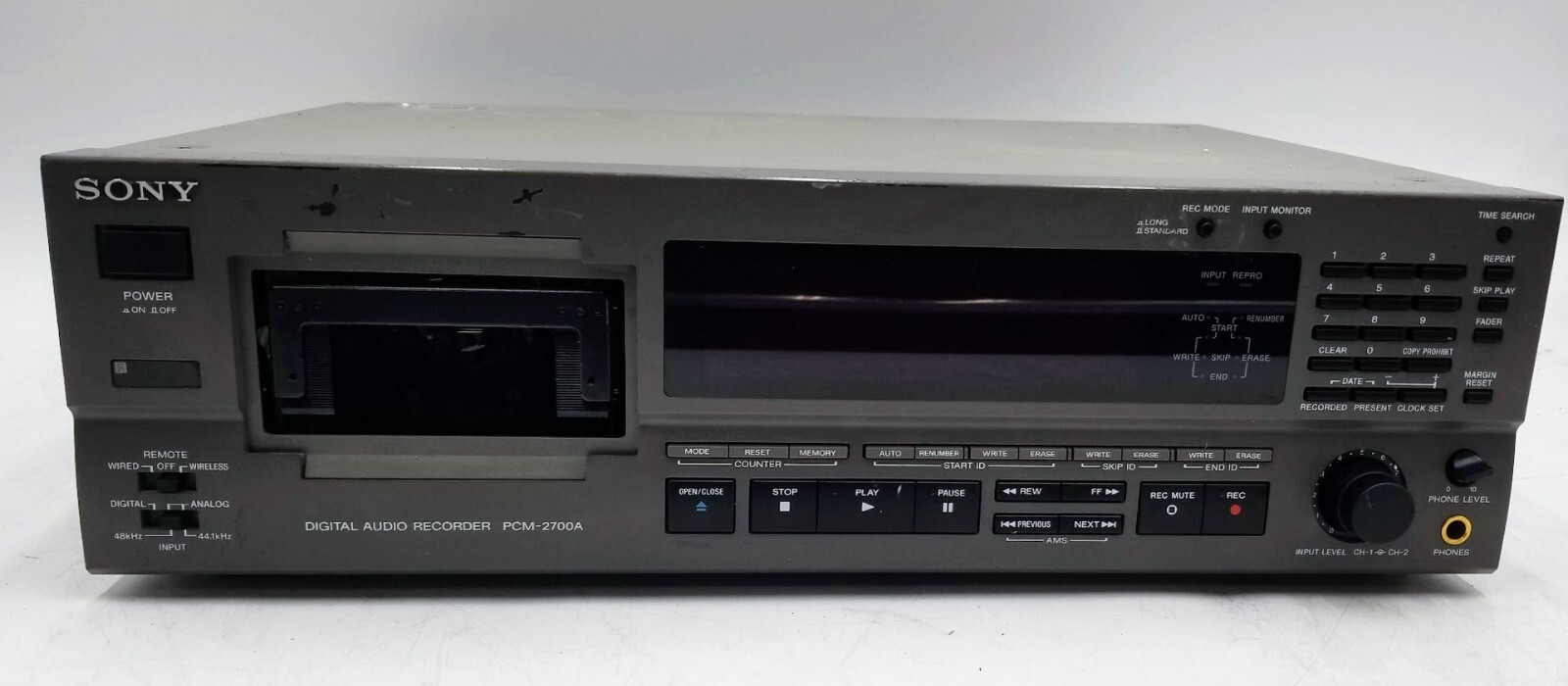 SONY PCM2700A Recorder eBay