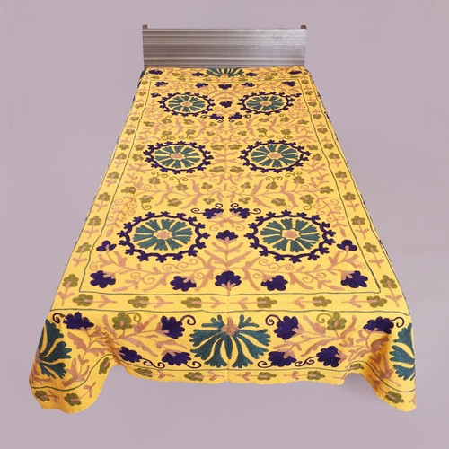 Couvre-lit Indien - Dessus De Lit Indien - Boutis Indien En Coton Paris