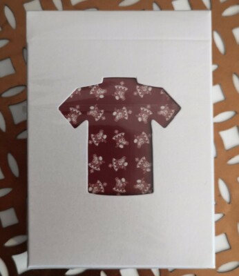 Kings Wild Threads No.01 Scarlett KW Logo Playing Cards Jackson Robinson V1 Deck