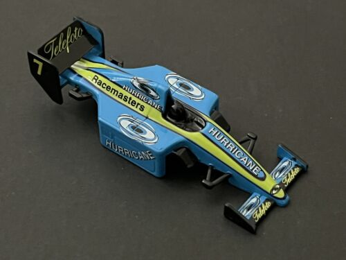 Tomy AFX #7 Hurricane Racemasters Blue F1/Indy Ho Slot Car Body - Photo 1/7
