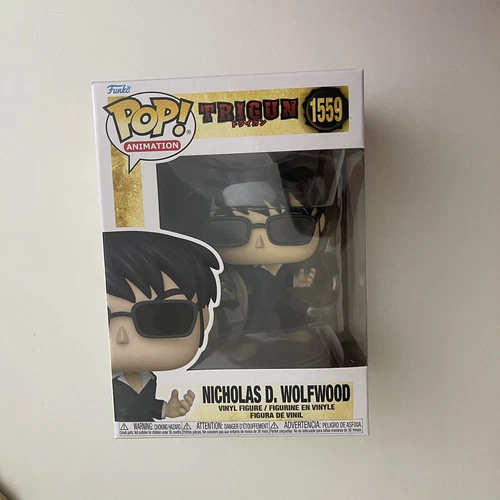 Funko Pop! Animation - Nicholas D. Wolfwood #1559 TRIGUN