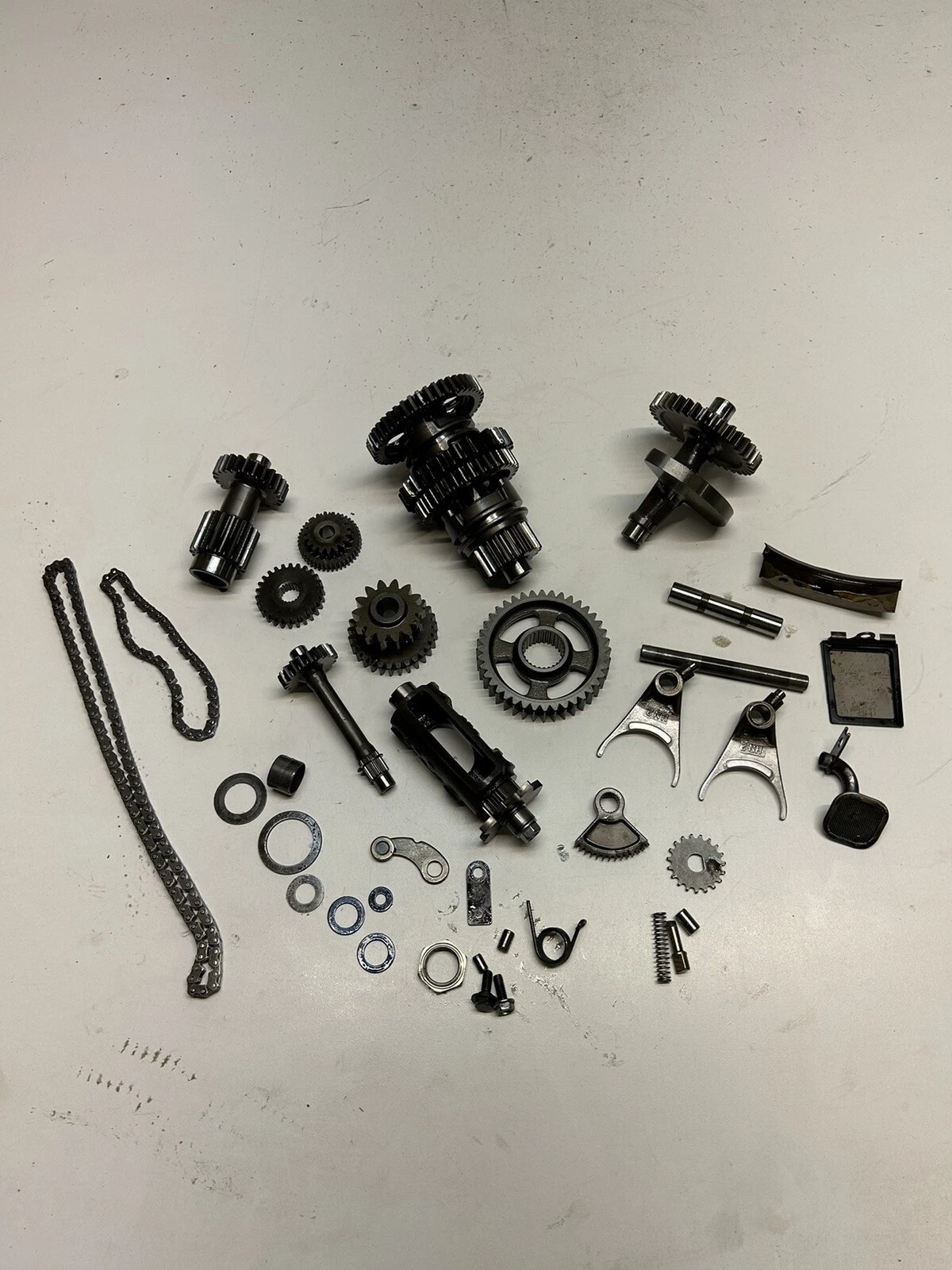 05 2005 Honda Foreman TRX 500 FGA 500fga Trans Transmission Gear Shaft Fork Drum