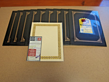 9 Document Covers Certificate Holders Diploma Holders Navy Blue  15 Certificate