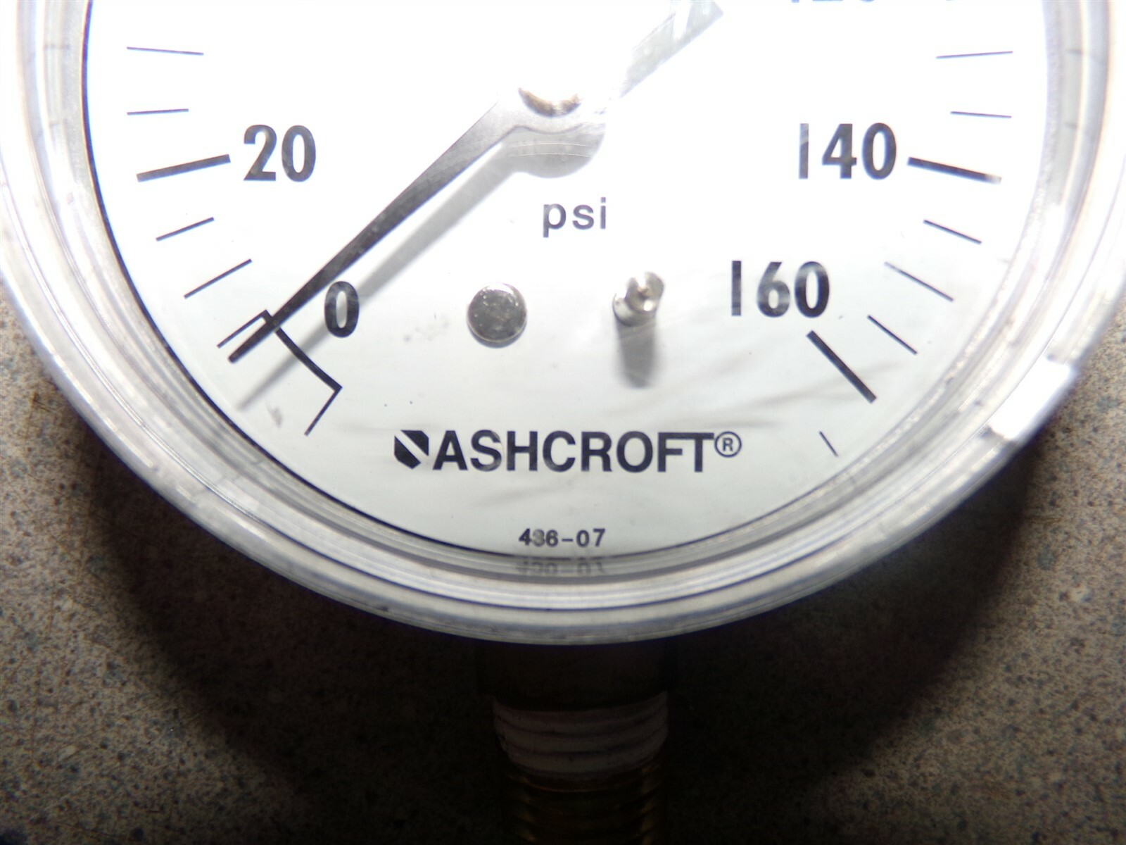 NEW Ashcroft 43607 Pressure Gauge *FREE SHIPPING* eBay