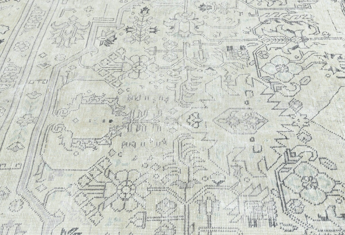 Floral Classic Muted Distressed 10X13 StoneWashed Vintage Oriental Rug