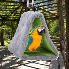 Parrot Hammock Bird Nest Hanging Tent Warm Triangular Pet Cave