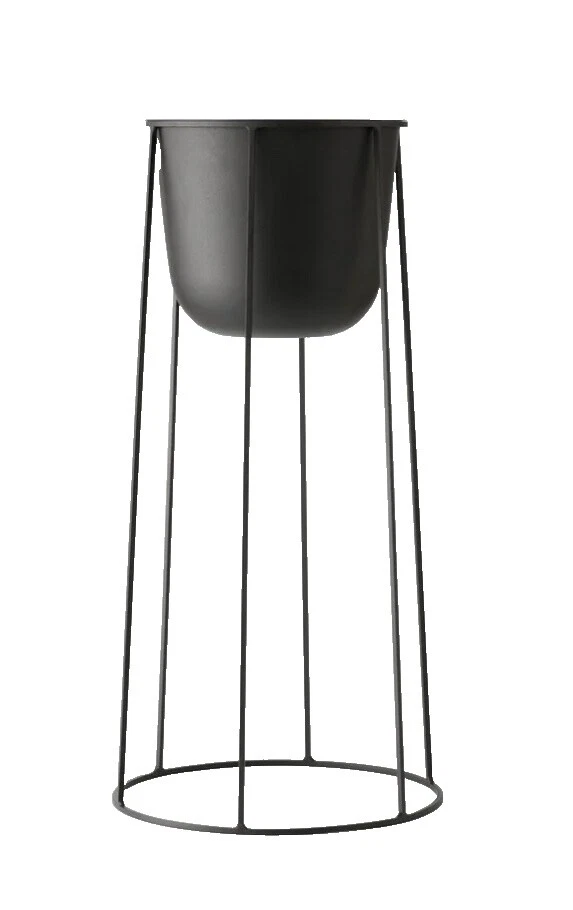 黑色植物篮子、花盆、窗口框碟