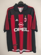 AC MILAN 2000-2002 Opel camiseta shirt trikot maillot maglia XL
