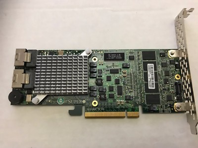 *NEW*  SuperMicro AOC-USASLP-H8IR 3Gb/s 8-Port SAS RAID Adapter 