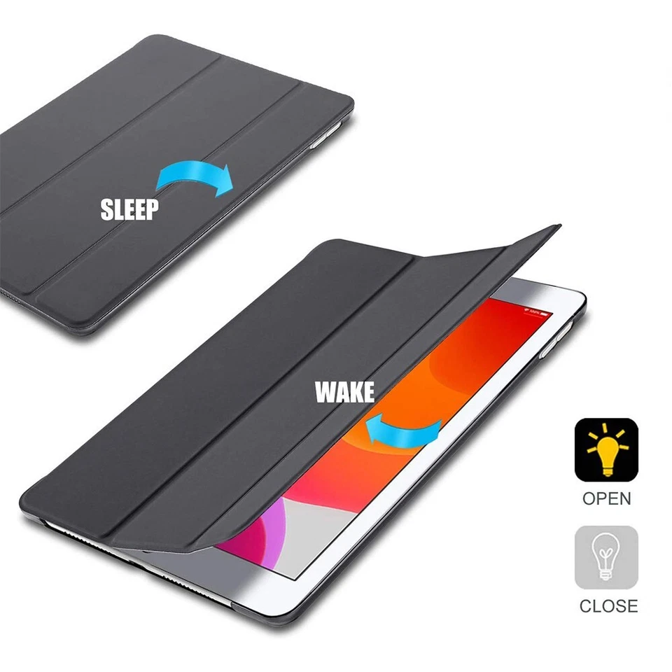 Smart Leather Case Cover for Apple iPad 2 3 4th Gen 2012 with Auto Sleep/Wake - Image 3 of 4
