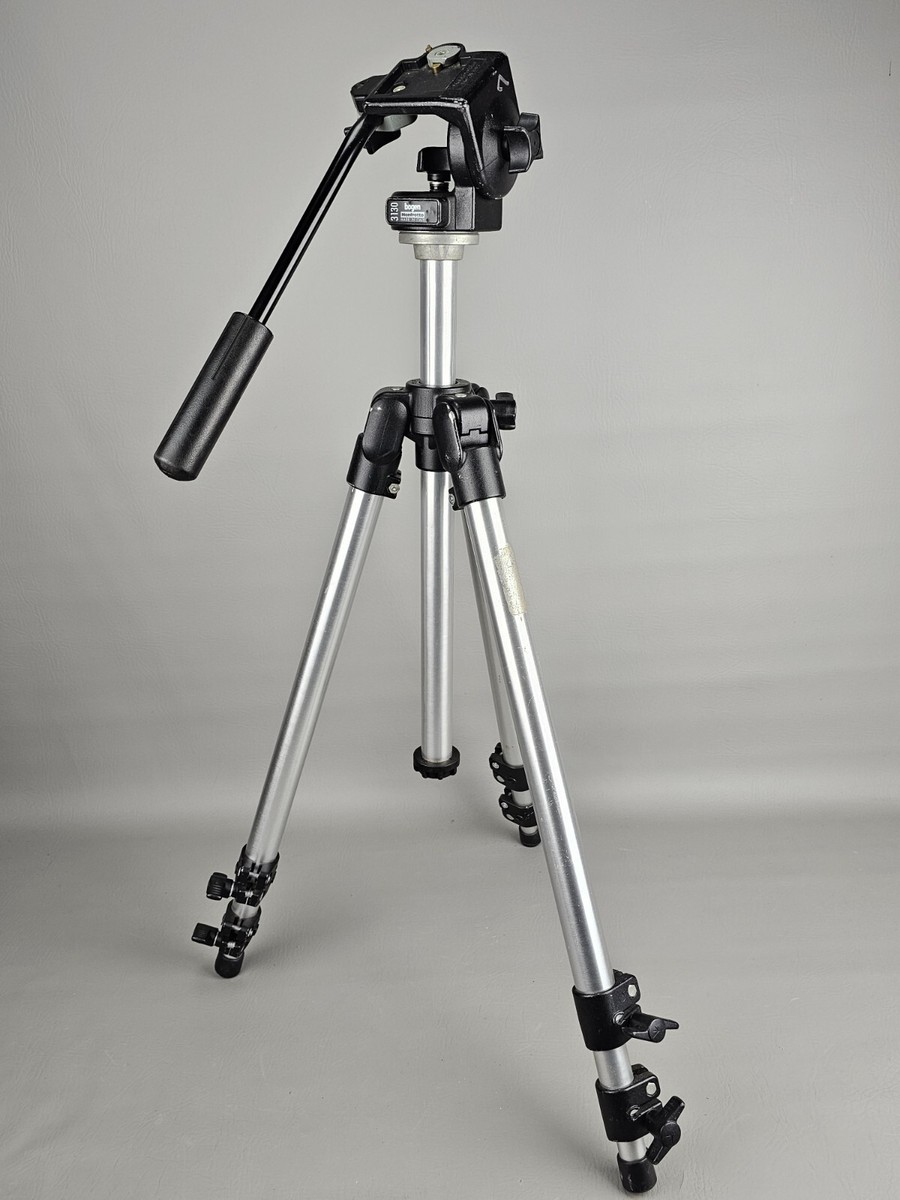 Nice BOGEN MANFROTTO 3011 TRIPOD + 3130 VIDEO FLUID HEAD | eBay