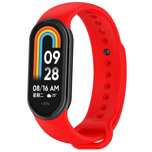 Bracelet pour Xiaomi Mi Band 8/9/10 Silicone/Nylon/Cuir/Acier Inoxydable Watchband - Photo 249 sur 316