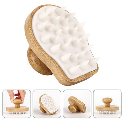 Shampoo Brush Hair Cleaning Massage Scalp Brush Exfoliator Scrubber Massager