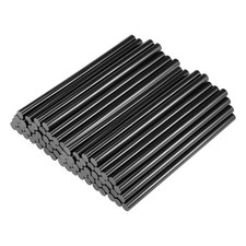 70pcs Mini Hot Glue Gun Sticks 4-inch x 0.27-inch for Glue Guns, Black 0.22 per stick