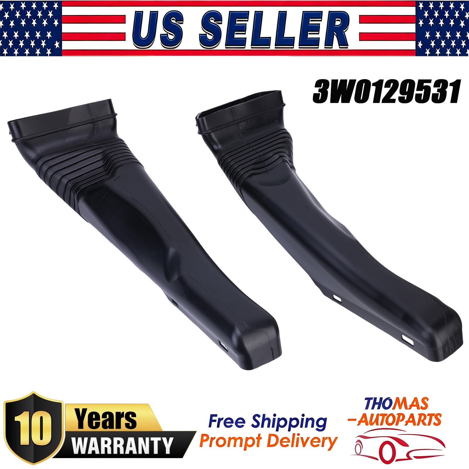Bentley Continental GT 2012-2019 Intake pipe kits Set P/N 3W0129531