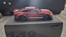 1/18 Ford Mustang Shelby GT500 Super Snake Red with Stripe Model GT Spirit GT397