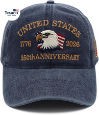 250Th Anniversary USA Hat United States 250 Year American Anniversary Hat Eagle
