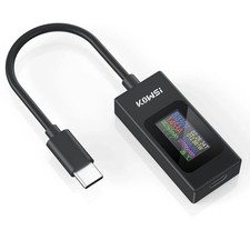 USB C Tester Power Meter 4-30V 0-6.5A Digital Multimeter, Type C Voltage