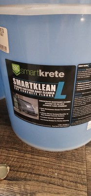 #ad SMARTKLEAN L LITHIUM FORTIFIED DAILY CONCRETE CLEANER amp; DEGREASER 5 GAL PAIL $150.00