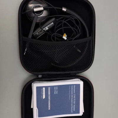 Plantronics Blackwire C710 M USB Bluetooth Auriculares Mono Microsoft Lync Negro - Imagen 1 de 4