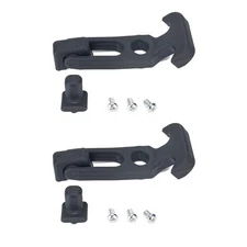 2PCS Rubber T-Handle Hasp Draw Latch T-Latch Handle Kit for RV Tool Box Cooler
