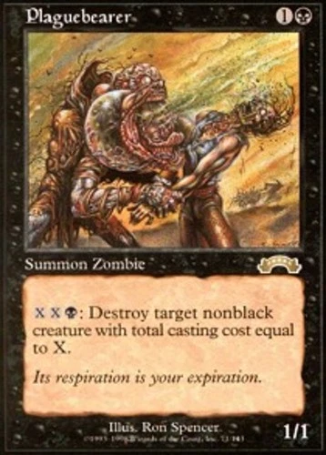 1x Plaguebearer Heavy Play MTG Magic - Kid Icarus - - product listing photo