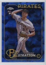 2024 Topps Chrome Update Sapphire Edition Hunter Stratton #USCS348 1m11