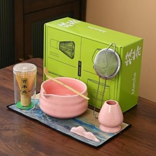 7matcha whisk set Matcha Whisk Set 1 Matcha Whisk Pink matcha Set matcha kit