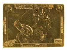 1993 Action Packed 24 Kt Gold Herschel Walker #56 Monday Night Football #'d /500